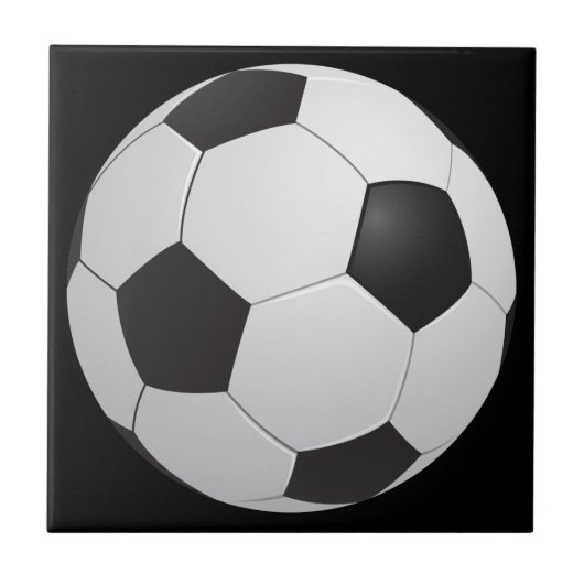 Fußball-Fußball-Tile Fliese (Vorderseite)