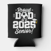 Fußball-Fußball-Vater 2025 Klasse Senior 2025 Dosenkühler (Vorderseite)