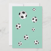 Fußball Fußball Vielen Dank Coach Foto-Karte Dankeskarte (Rückseite)