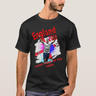 Fußball-Fußball-Weltmeisterschaft England Flag 202 T-Shirt