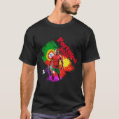 Fußball-Fußball-Weltmeisterschaft - Portugal Flagg T-Shirt (Vorderseite)