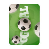 Fußball-Fußball-Ziel - Flexibles Magnet (Vertikal)