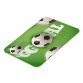 Fußball-Fußball-Ziel - Flexibles Magnet (Linke Seite)