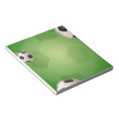 Fußball-Fußball-Ziel - Notepad Notizblock (angewinkelt)