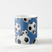Fußball-Fußballball-Tasse Kaffeetasse (Mittel)
