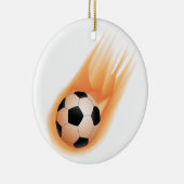 Fußball, Fußballfeuer Keramikornament (Rechts)
