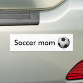 Fußball, Fußballmamma Autoaufkleber (Auf Auto)