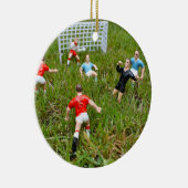 Fußball-/Fußballspiel-Verzierung Keramik Ornament (Rechts)
