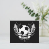 Fußball Fußballspiele Postkarte (Stehend Vorderseite)