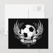 Fußball Fußballspiele Postkarte (Vorne/Hinten)