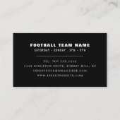 Fußball, Fußballspieler/Trainer/Ref. Visitenkarte (Rückseite)