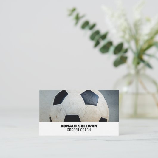 Fußball, Fußballspieler/Trainer/Ref. Visitenkarte (Stehend Vorderseite)