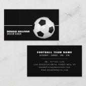 Fußball, Fußballspieler/Trainer/Ref. Visitenkarte (Vorne/Hinten)