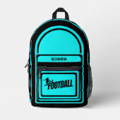 Fußball, Fußballspielerin, Mannschaft, Geschenk Du Bedruckter Rucksack (Vorderseite)