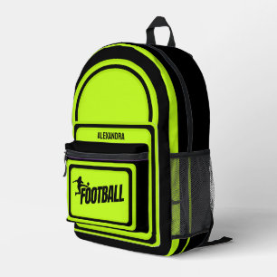 Fußball, Fußballspielerin, Mannschaft, Geschenk Du Bedruckter Rucksack