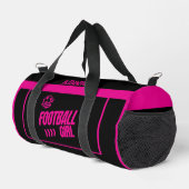 Fußball, Fußballspielerin, Team, Geschenk Duffle Bag (Rechte Ecke)