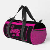 Fußball, Fußballspielerin, Team, Geschenk Duffle Bag (Rechte Ecke)