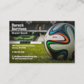 Fußball | Fußballsporttrainer Visitenkarte (Vorderseite)
