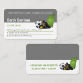 Fußball | Fußballsporttrainer Visitenkarte (Vorne/Hinten)