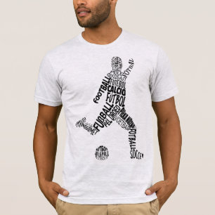 Fußball-Fußballsprachen T-Shirt
