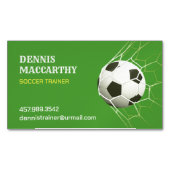 Fußball Futball Magnetische Visitenkarte (Vorderseite)