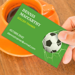 Fußball-Futball-Visitenkarte Visitenkarte