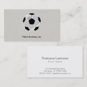 Fußball-Futbol-Ball Visitenkarte (Vorne/Hinten)
