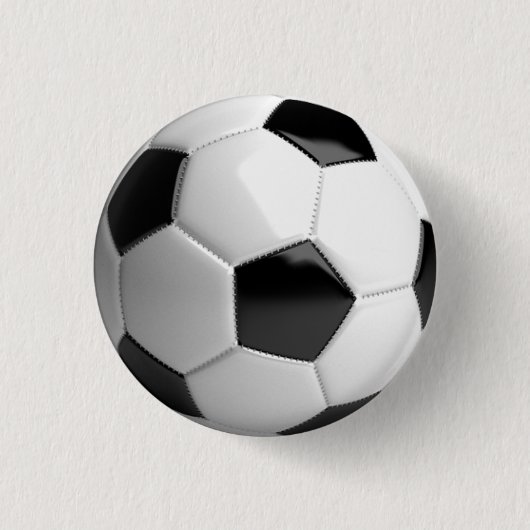 Fußball (Futbol) Button / Knopf - Sportfan! (Vorderseite)