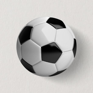 Fußball (Futbol) Button / Knopf - Sportfan!
