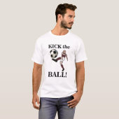 Fußball Futbol Player Coach T-Shirt (Vorne ganz)