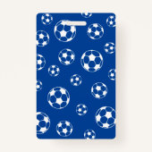 Fußball-Futbol Teacher Hall Schulfarben Ausweis (Vorderseite)