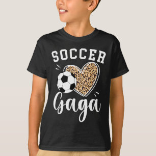 Fußball Gaga Herz Oma Gaga eines Fußballspielers T-Shirt