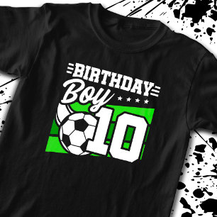 Fußball Geburtstag - 10-jähriger Junge - 10. Gebur T-Shirt