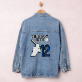 Fußball Geburtstag - 12-jähriger Junge - 12. Gebur Jeansjacke (Hangar)