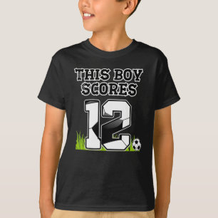 Fußball Geburtstag - 12-jähriger Junge - 12. Gebur T-Shirt
