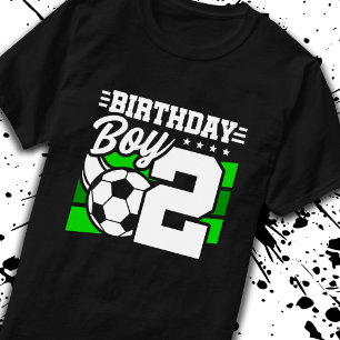 Fußball Geburtstag - 2 Jahre alter Junge - 2. Gebu T-Shirt
