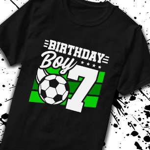 Fußball Geburtstag - 7 Jahre alter Junge - 7. Gebu T-Shirt