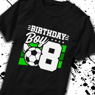Fußball Geburtstag - 8-jähriger Junge - 8. Geburts T-Shirt