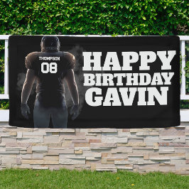 Fußball Geburtstag Custom Indoor Vinyl Banner