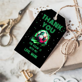 Fußball Geburtstag Danke Geschenkanhänger