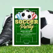 Fußball-Geburtstag Einladung