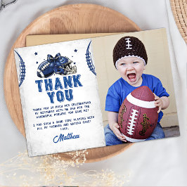 Fußball Geburtstag Foto Danke Karte