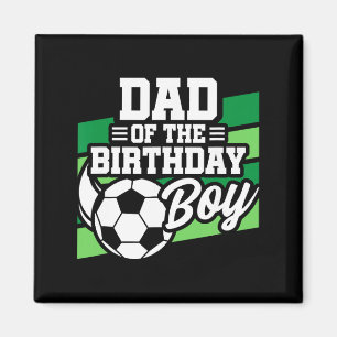 Fußball Geburtstag - Geburtstag Papa - Jungen Fußb Magnet