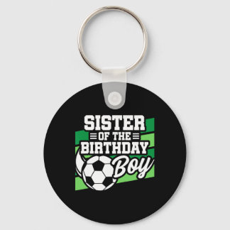 Fußball Geburtstag - Geburtstag Schwester - Jungen Schlüsselanhänger