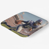 Fußball Geburtstag Pappteller (Gewinkelt)