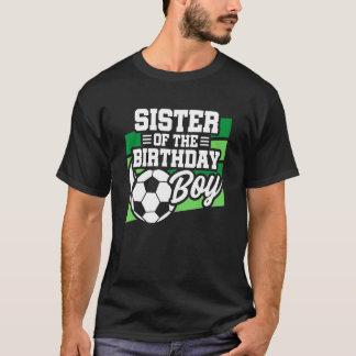 Fußball - Geburtstag - Schwester - Boys Soccer Bi T-Shirt
