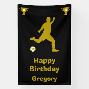 Fußball Geburtstagsbanner Banner