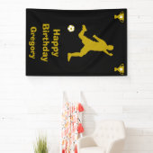 Fußball Geburtstagsbanner Banner (InSitu)
