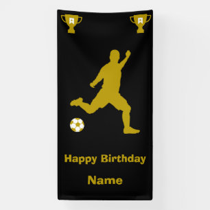 Fußball Geburtstagsbanner Banner