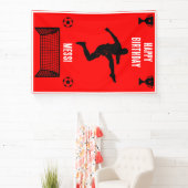 Fußball Geburtstagsbanner Banner (InSitu)